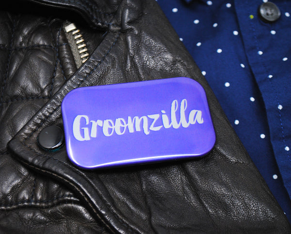 Groomzilla Stag Do Badge ~ Groom To Be Badge