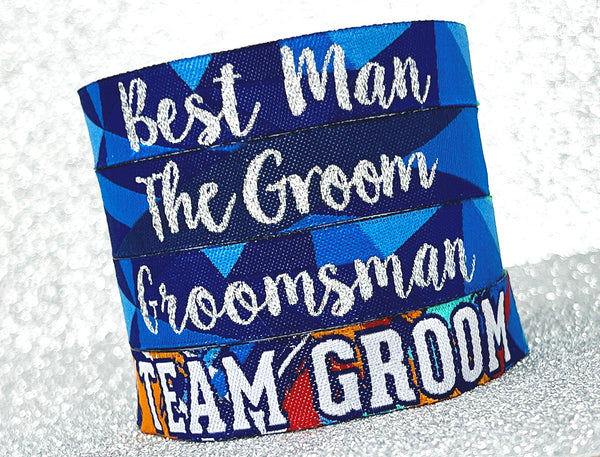 stag party wristbands groom best man groomsman