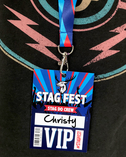 stag fest festival stag do party vip pass-lanyards