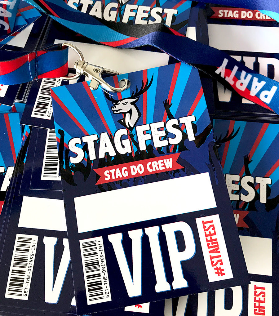 stag do party vip lanyards accessories favour stagfest