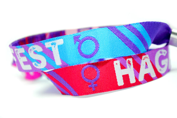 HAGFEST Hag Party / Sten Do (Joint Hen & Stag Do) Wristbands