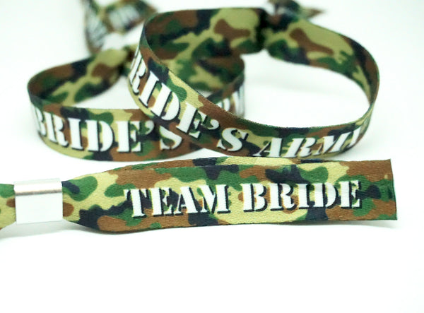 army theme hen party night wristbands bracelets accessories
