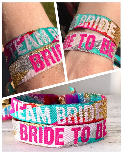 team bride hen party wristband
