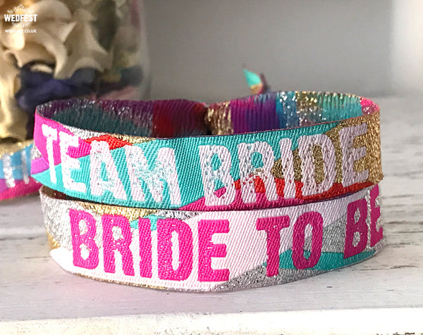 Bride To Be Hen Do Wristband