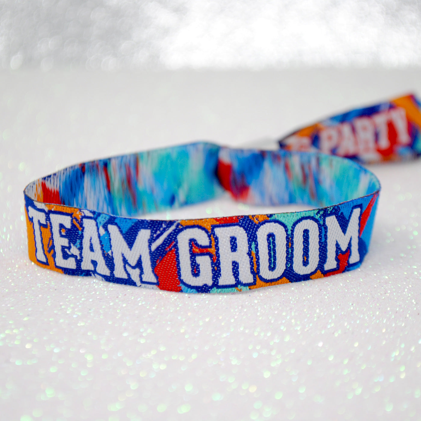 Team Groom Stag Party Wristbands