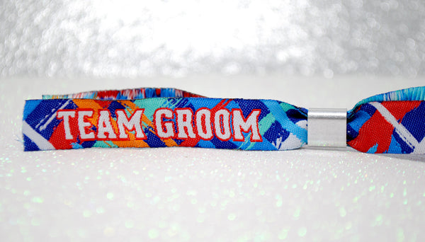 Team Groom Stag Party Wristbands