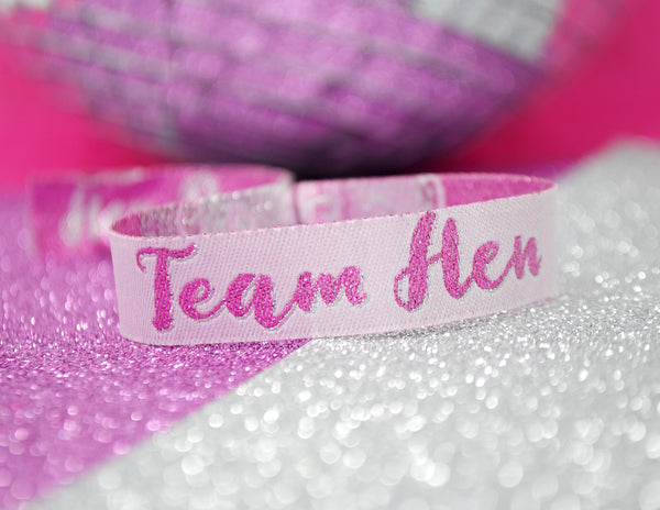 TEAM HEN Hen Party Wristbands