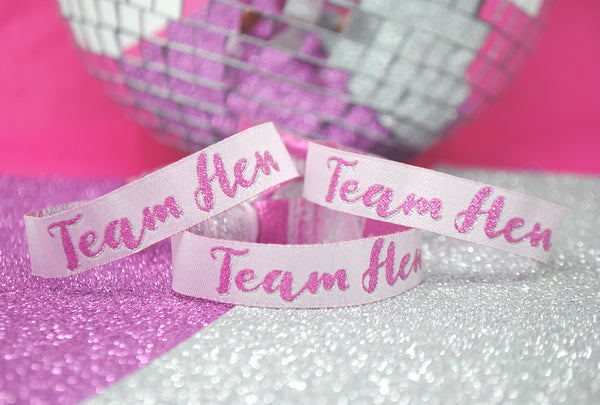 TEAM HEN Hen Party Wristbands