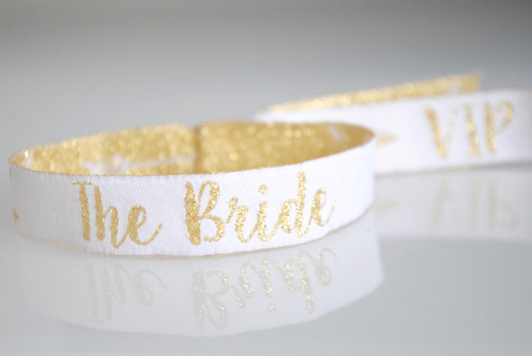 the bride festival hen party wristband