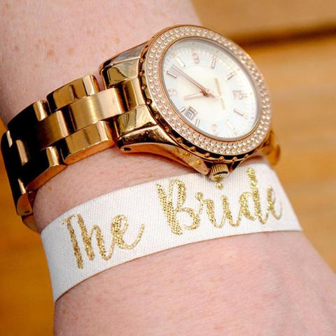 the bride hen party wristbands