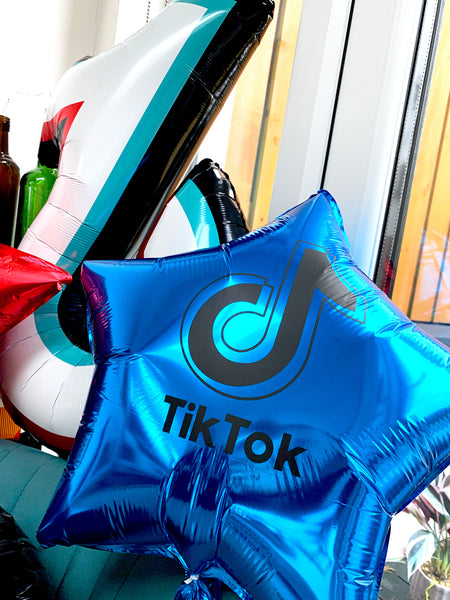 Tik Tok Birthday Party Balloons Decorations (4 Pack)