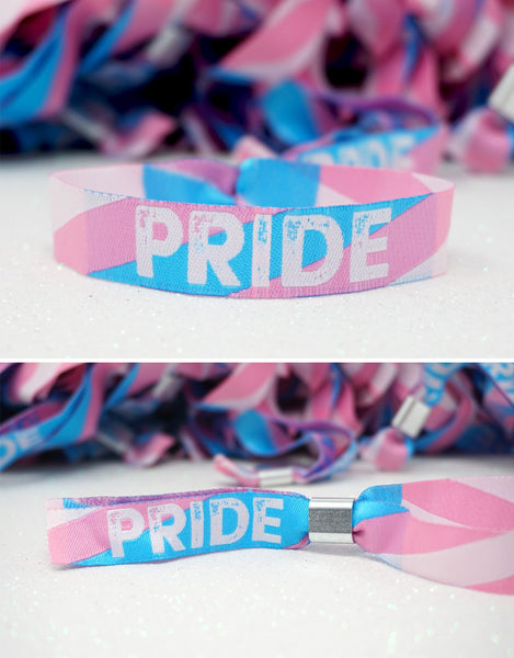 trans pride wristbands transgender bracelet