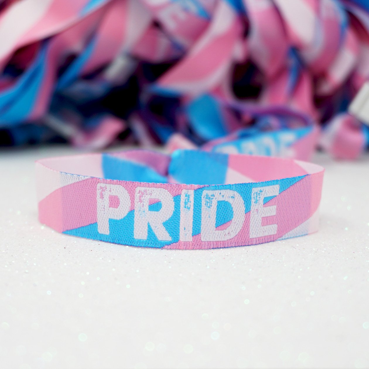 Trans pride wristband hotsell
