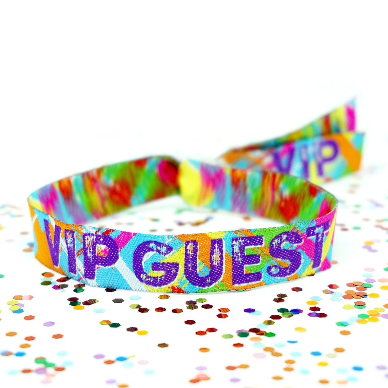 Vip cloth wristbands sales