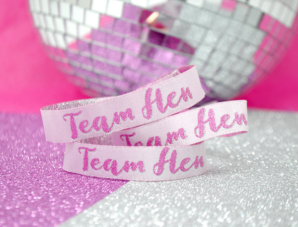 TEAM HEN Hen Party Wristbands